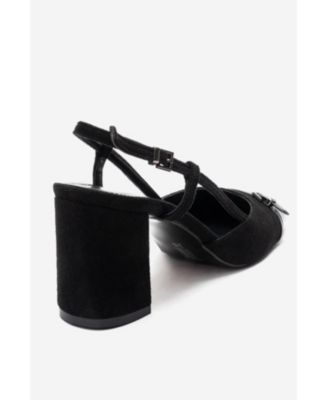 Women's Desia Slingback Round Toe Pumps