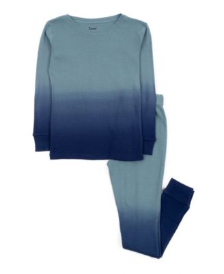 Toddler Matching Family Two Piece Cotton Long Sleeve Tie Dye Pajamas 2T-5T