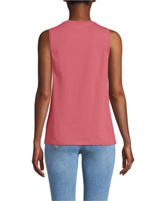 Women's Supima Cotton Crew Neck Tank