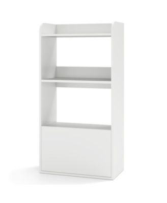 3-Tier Freestanding Bookshelf with Drawer