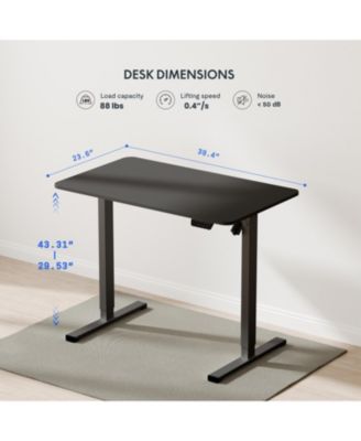 EC2 40"x24" Electric Height-Adjustable Standing Desk