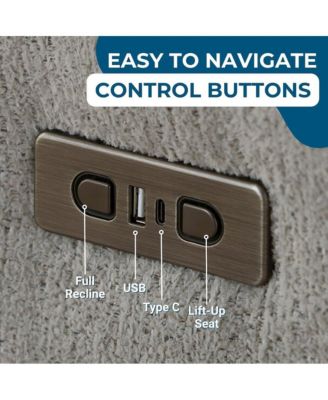 Oversized Recliner Chair Heavy Duty Recliners with Wide Seat