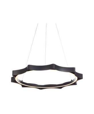  Gearworks 30" Wide LED Ring Pendant Light