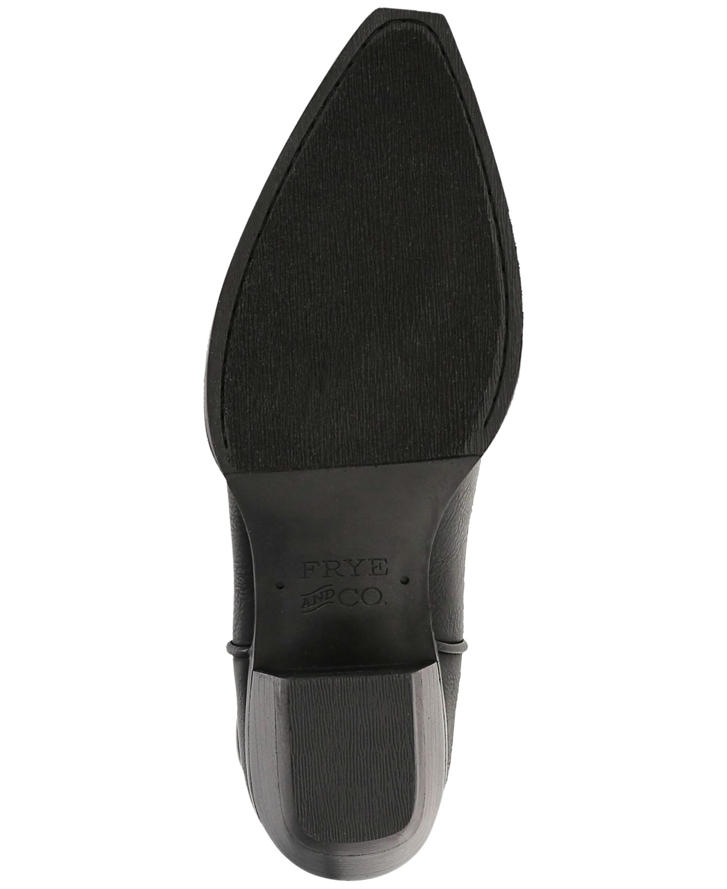 Женские ботинки Frye and Co. Irlene Deco Stitch Knee High Western, цвет: Чёрный — фото 5