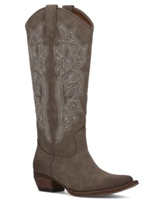 Women's Irlene Deco Stitch Knee High Western Boots