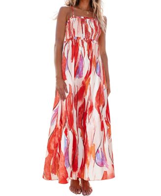 Women's Out and About Floral Maxi Beach Dress