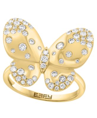 Diamond (5/8 ct. t.w.) Ring in 14k Yellow Gold