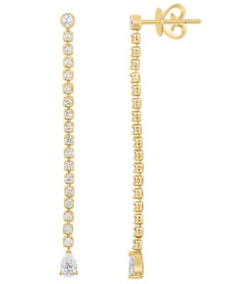 Diamond (3/4 ct. t.w.) Earrings in 14k Yellow Gold