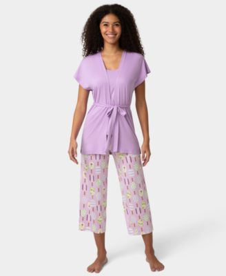 Women's Mama Jama 3Pc Pajamas Set