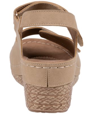 Women's Keltie Double Strap Wedge Sandals