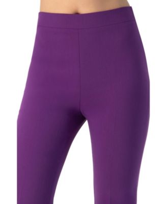 Women's Flared Pants with Back Pleats