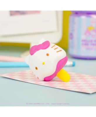 Capsule Sanrio Hello Kitty and Friends Surprise Blind Toy Squishy Collectible Figurine SquiSHU Series 7 Latte Bear - 1 Pc Mystery