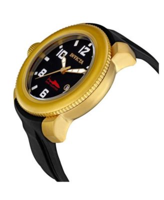 Men's 1545 Pro Diver Sea Hunter Quartz Black Dial Watch