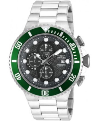 Men's 18908 Pro Diver Quartz Chronograph Black Dial Watch