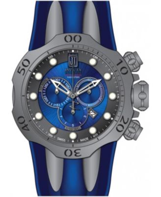 Men's 14415 JT Quartz Chronograph Blue Dial Watch