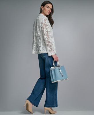 Petite One-Button Blazer