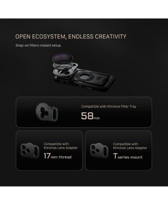 Khronos iPhone 17 Pro Case - Orange