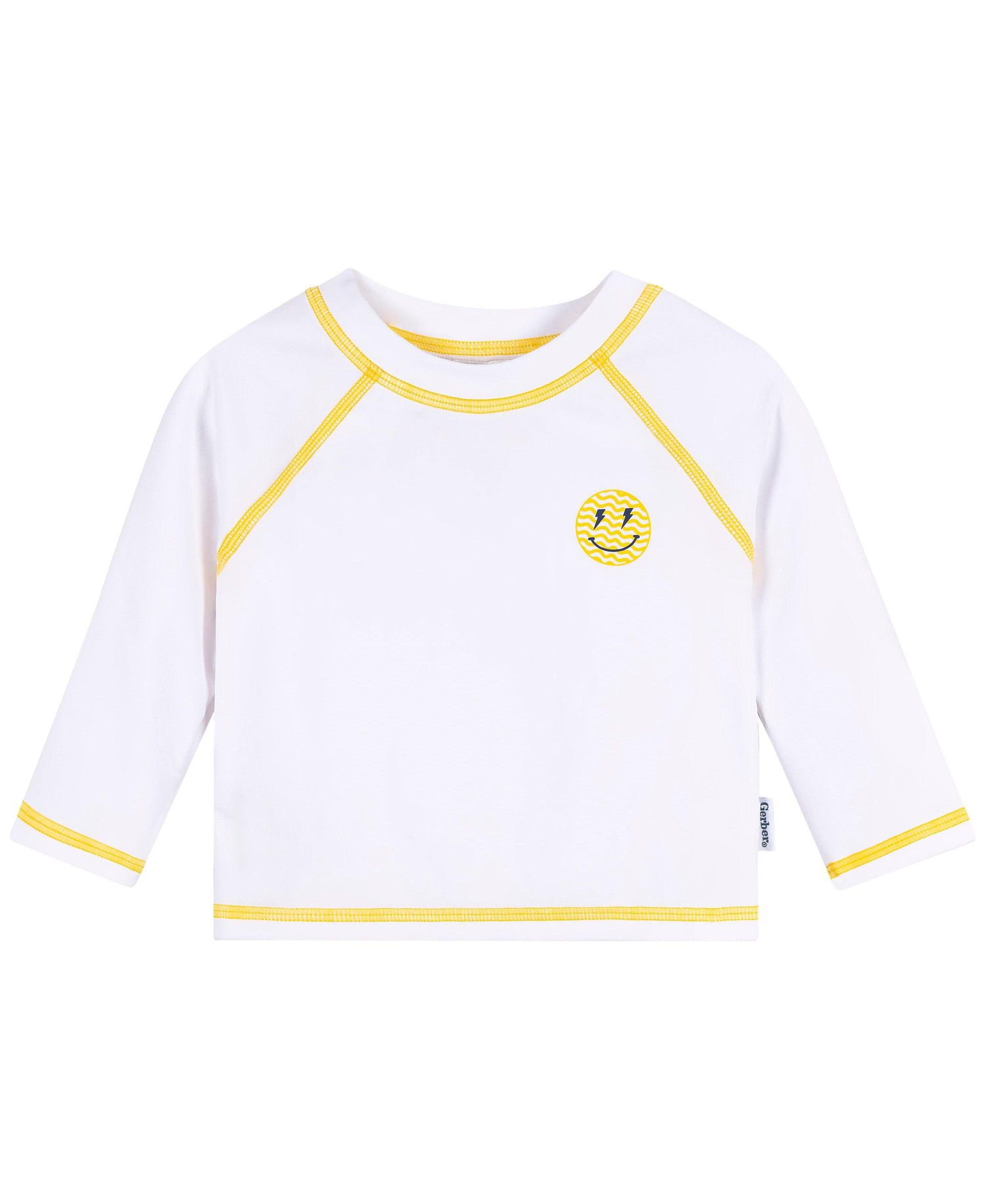 Baby Neutral Rashguard Top, White