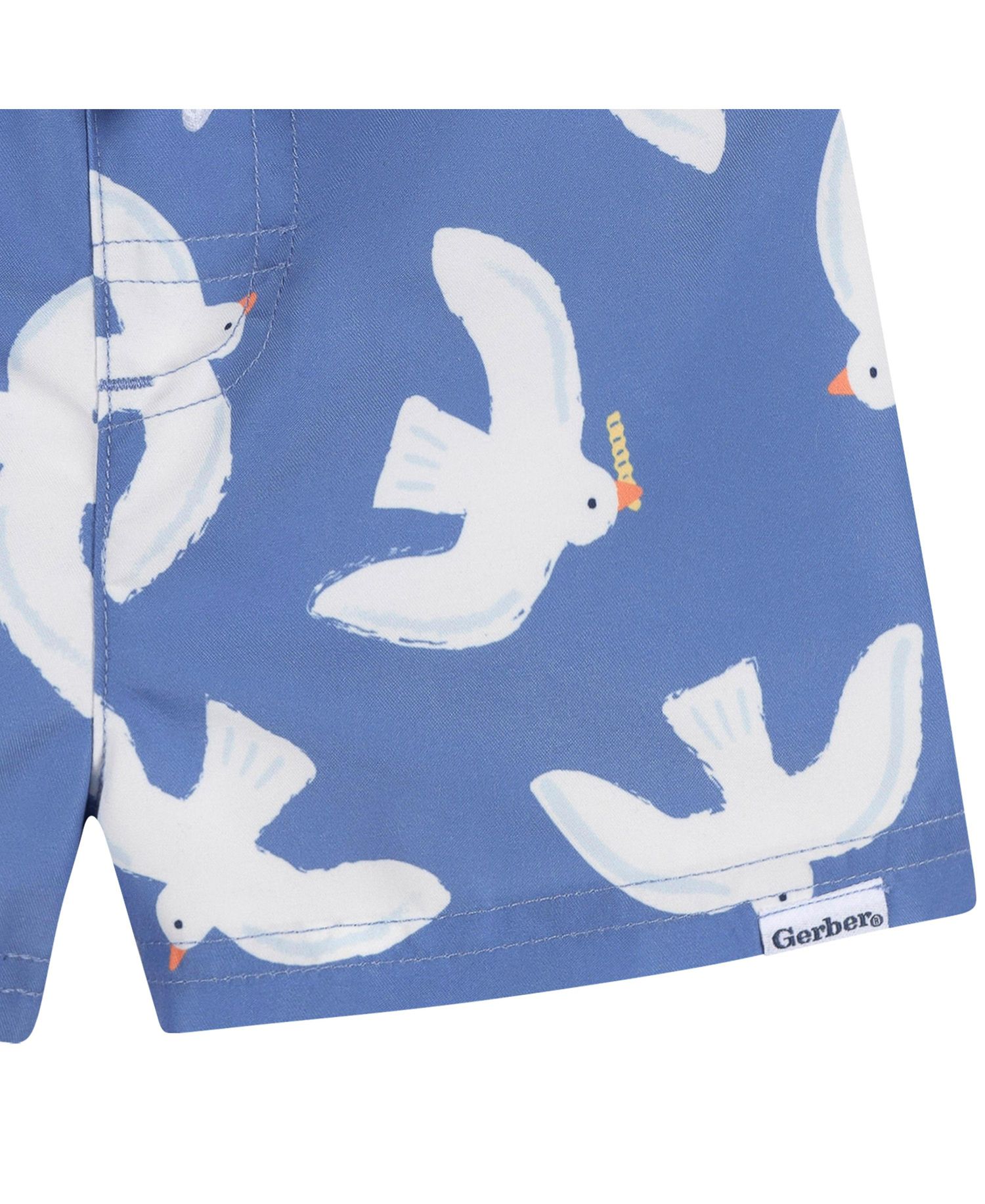 Baby Boys 2-Piece Rash guard and Trunks Set