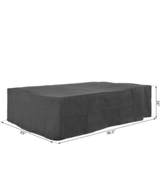 Heavy Duty Outdoor Sectional Sofa Cover, Waterproof Patio Furniture Cover for Weather Protection