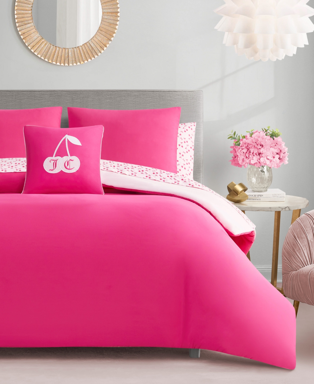 Juicy Couture Reversible 8-Pc. Bed in a Bag Comforter Set