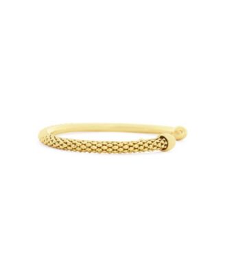 Woven Cuff Bangle 14K Gold-Plated Sterling Silver