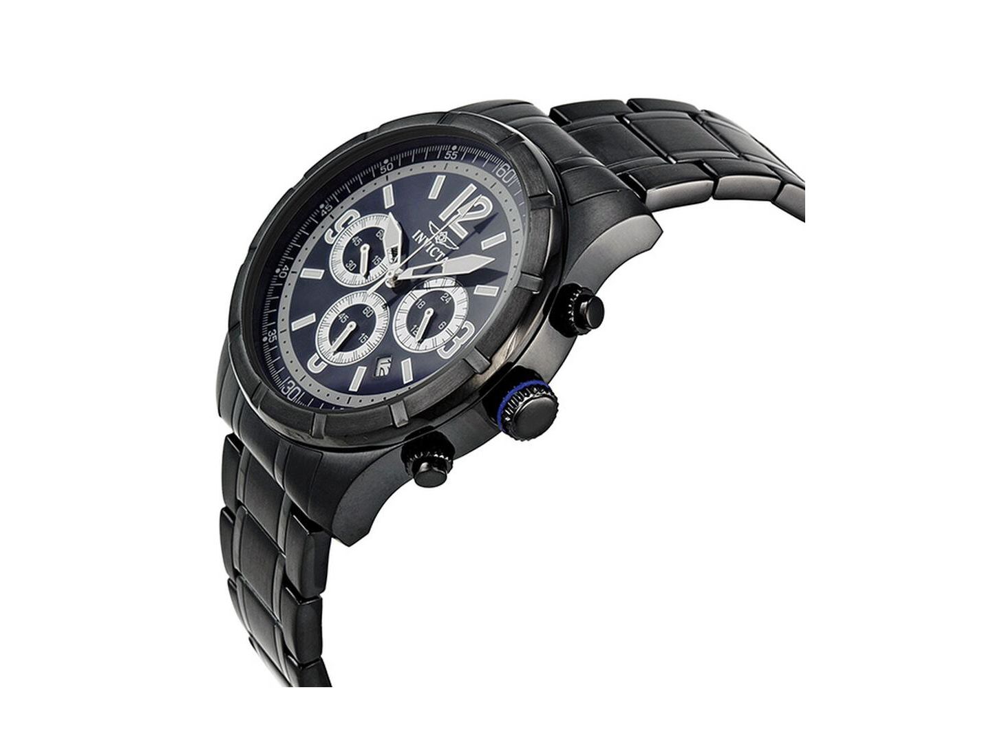 Мужские часы Invicta 11380 Specialty Quartz Chronograph Dial, цвет: Чёрный — фото 2
