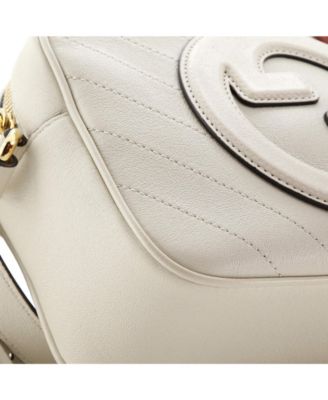 Small Blondie NM Camera Shoulder Bag Diagonal Quilted Leather