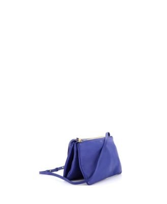 Small Trio Crossbody Bag Leather