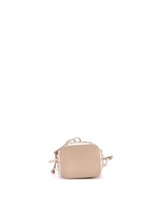 Mini Mon Tresor Bucket Bag Zucca Suede