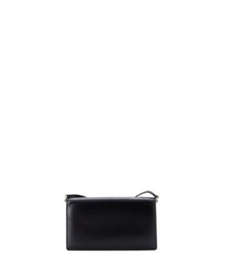Mini DG Logo Flap Shoulder Bag Leather