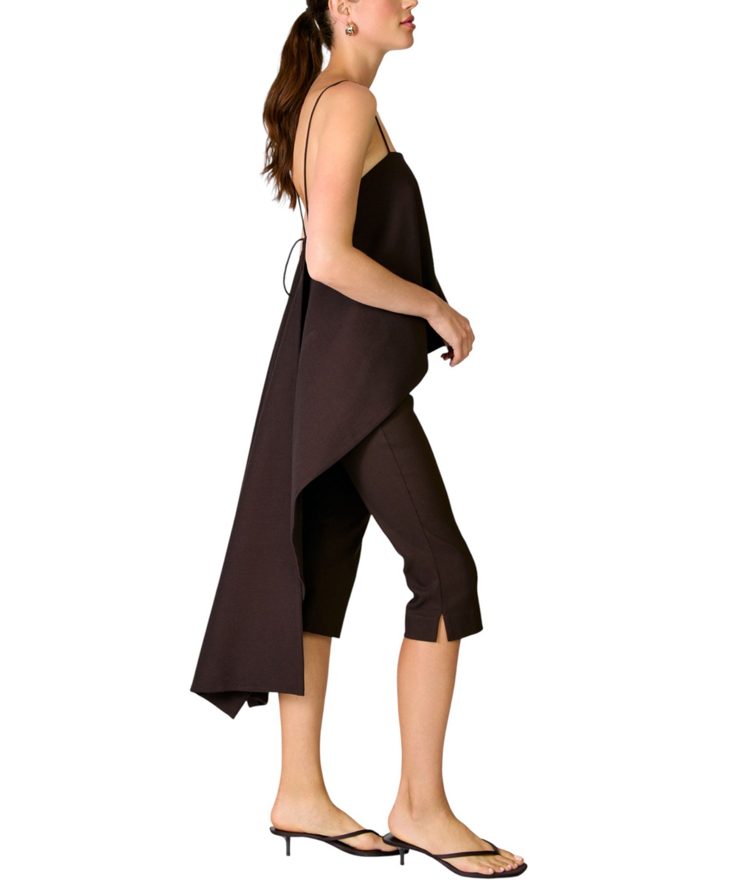 Women's Square Neck Sleeveless Top