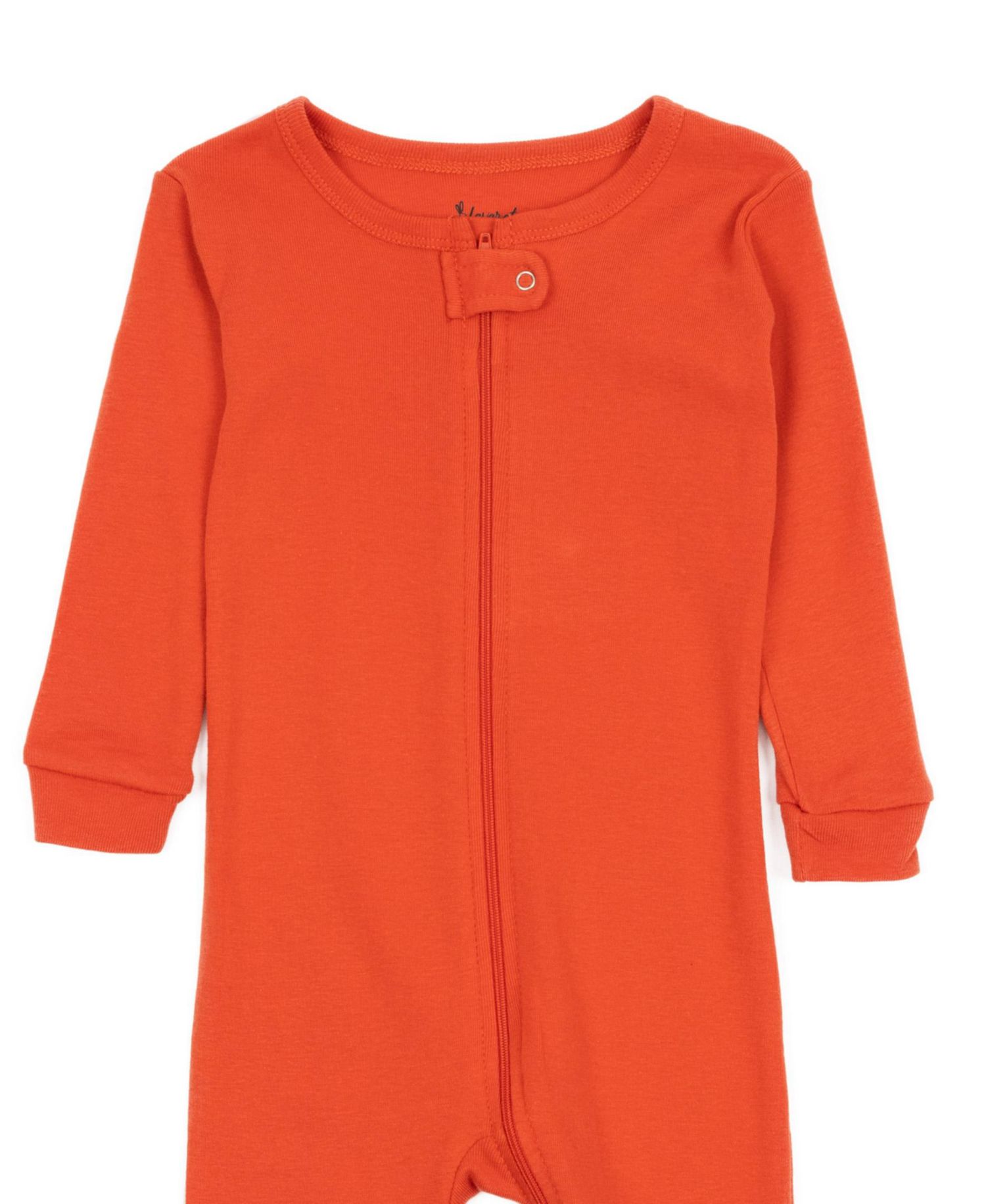 Toddler Matching Family One Piece Footed Cotton Long Sleeve Solid Color Pajamas 2T-5T