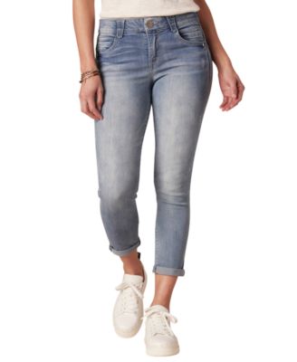 Petite Mid-Rise Ankle Length Jeans