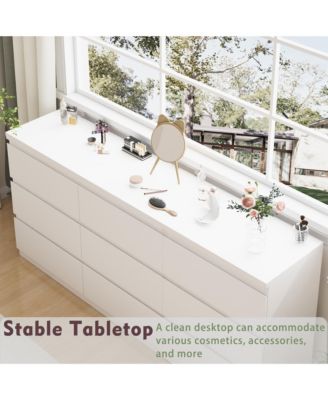 9-Drawer Retractable Dresser Bedroom Storage Organizer