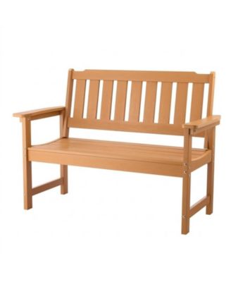 50.5in Weatherproof Patio Bench with 800 lbs Capacity for Outdoor Seating