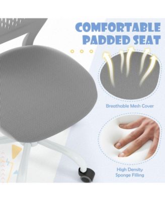 Ergonomic Adjustable-Height Mesh Children Study Chair