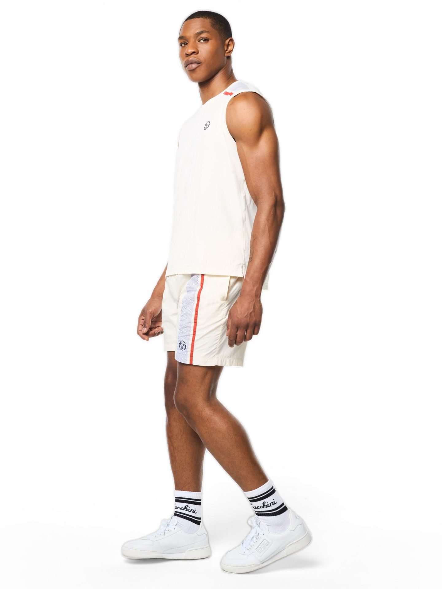 Мужской топ Sergio Tacchini Attivo Damarindo, цвет: Gardenia — фото 3