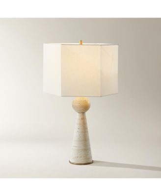 Alviso Travertine Table Lamp