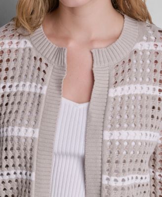 Women's Relaxed-Fit Open-Front Cardigan