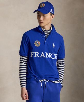 希少　Polo By Ralph Lauren　M 11mjz サンプリング Polo Ralph Lauren Classic-Fit France Polo Shirt - Macy's