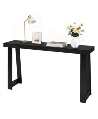 Console Table, 56 in, Modern Desk Behind Couch for Living Room