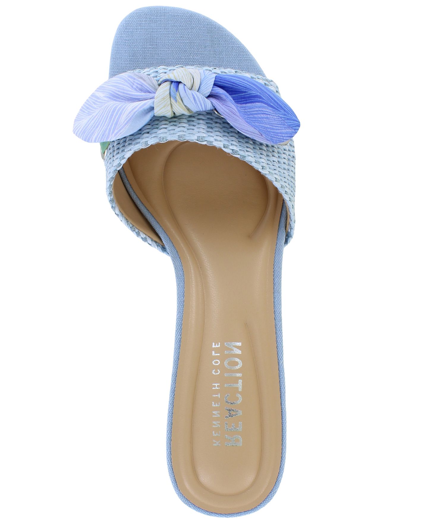Женские сандалии Kenneth Cole Reaction Bahama Tie Slip-On Dress Sandals, цвет: Синий — фото 4