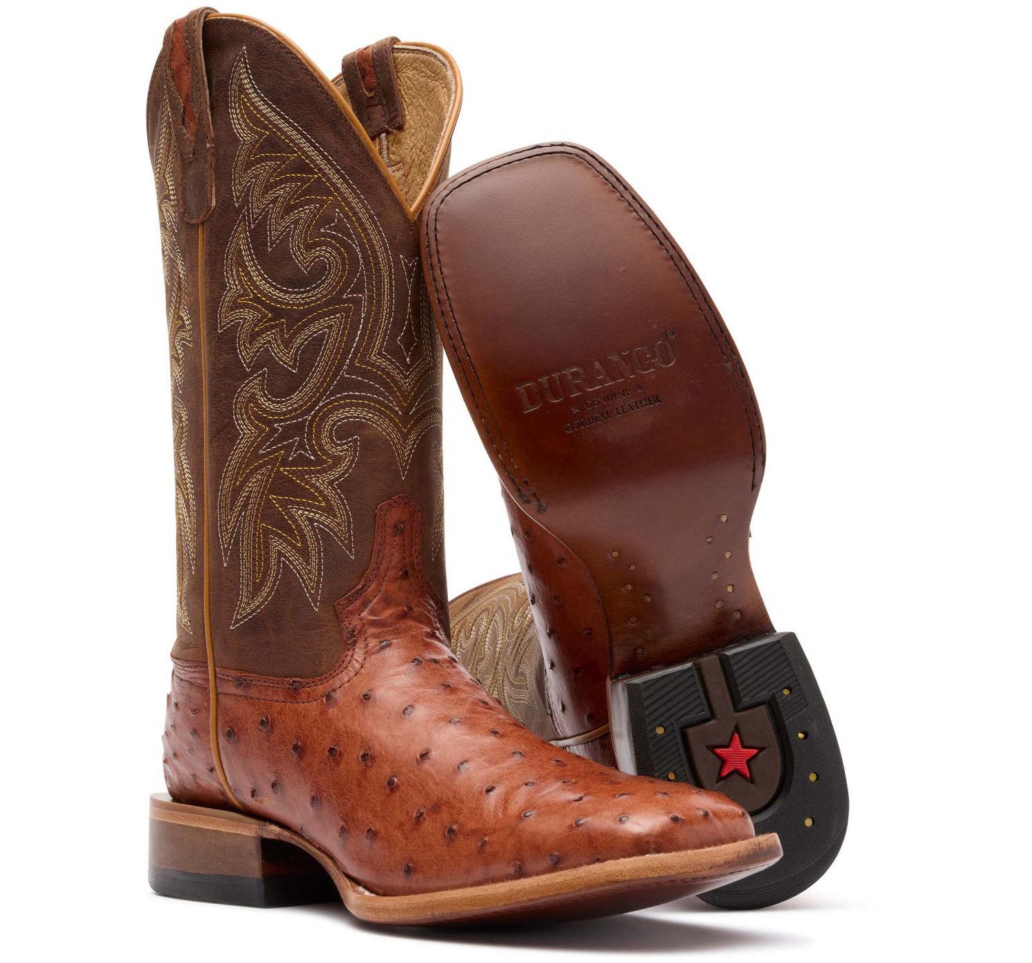 Men's Premium Exotics Full-Quill Ostrich Western Boot