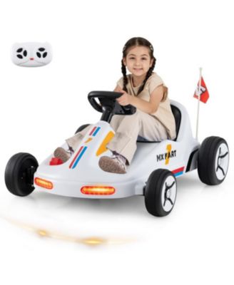 12V Electric Go Kart for Kids with Remote Control and Music
