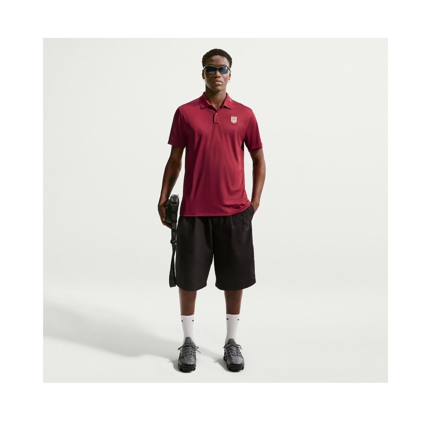 Men's Royal USMNT Dri-FIT Victory Polo Shirt