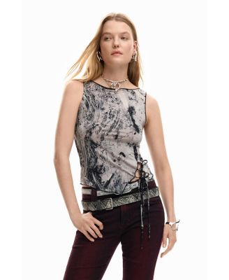 Women's T-shirt photo tied