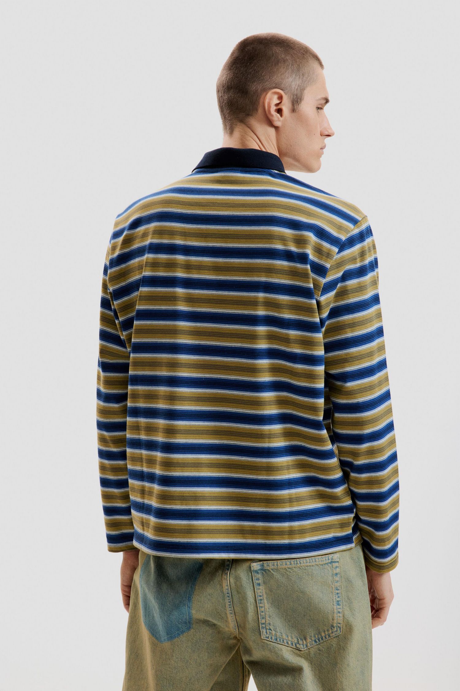 Men's Striped polo t-shirt