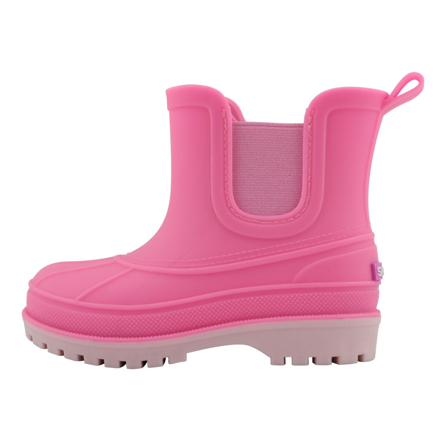 Детские ботинки Sperry Unisex Toddler Chelsea Rain Boots, цвет: Розовый — фото 3