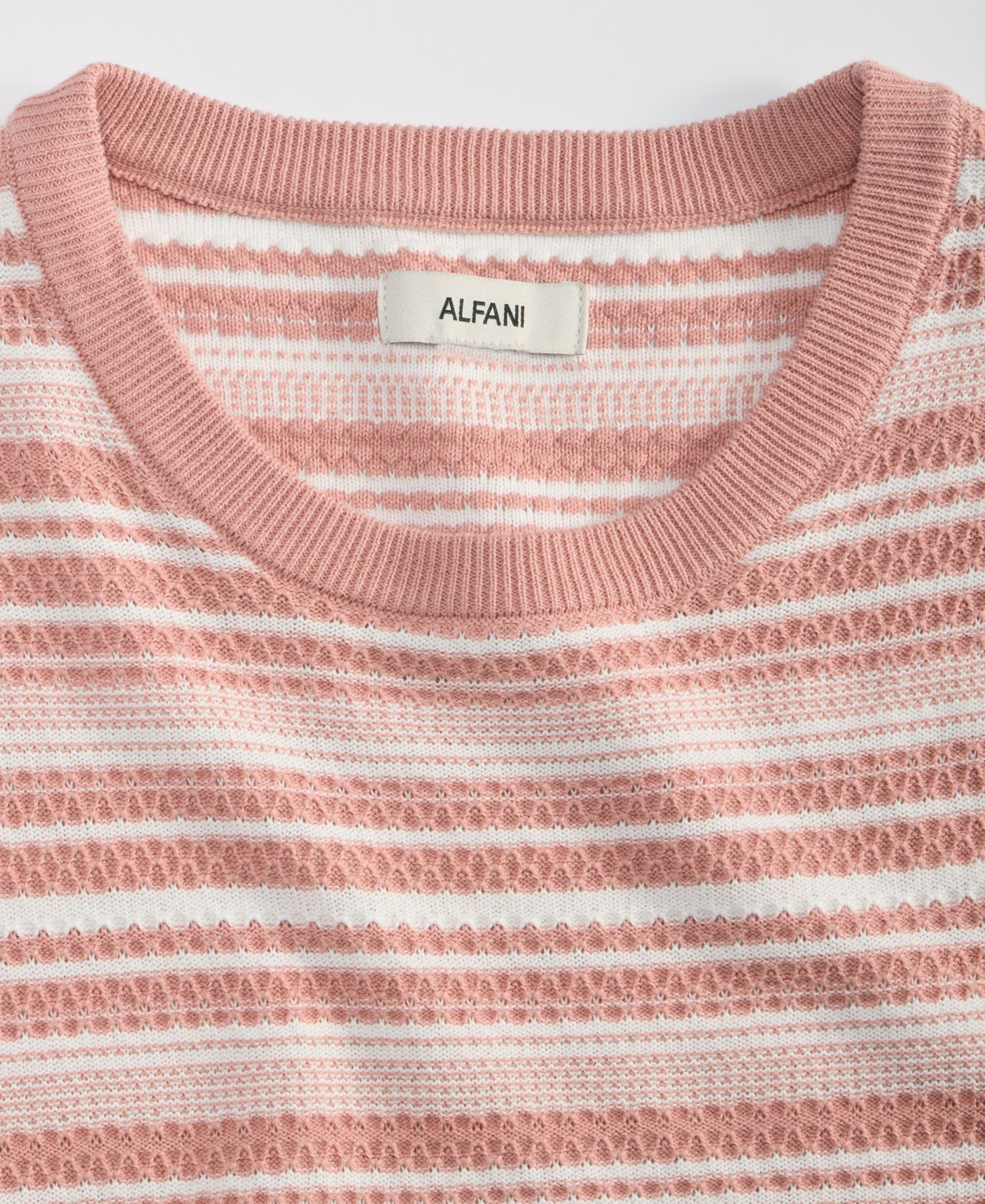 Men's Short-Sleeve Stripe Crewneck Sweater Tee, Macy's Exclusive